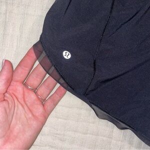 Lululemon Black Athletic Shorts